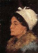 Nicolae Grigorescu Painter's Wife Sweden oil painting artist